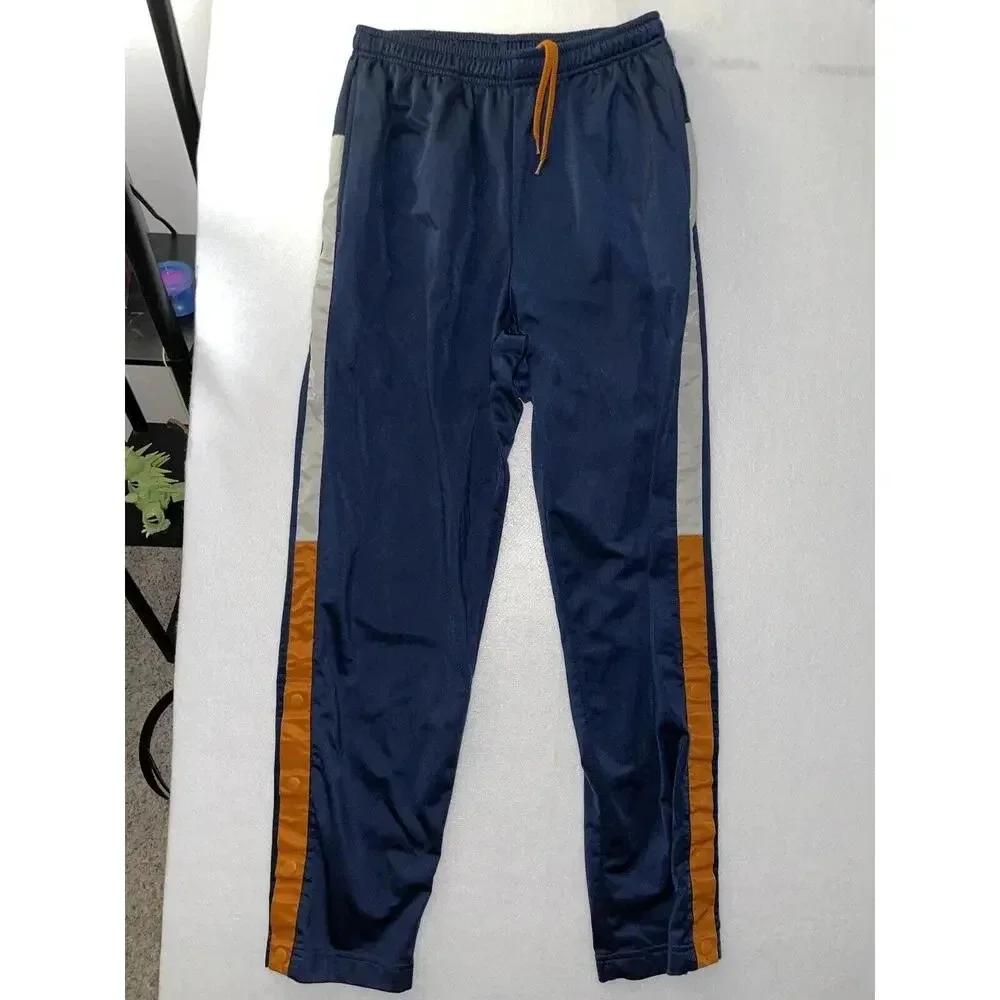 Vintage Nike Embroidered Swoosh‎ Sweatpants Mens M Blue Baggy Loose 90s Y2K RARE